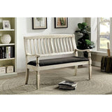  Furniture of America Georgia CM3089LV Love Seat Bench IMAGE 1