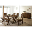 Furniture of America Woodworth Dining Table CM3114T IMAGE 1