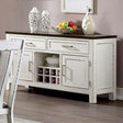  Furniture of America Halsey CM3142SV Server IMAGE 1