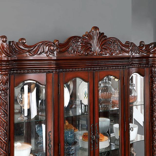  Furniture of America Canyonville CM3144HB-SET Hutch & Buffet IMAGE 4