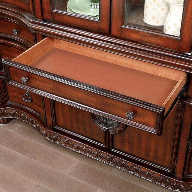  Furniture of America Canyonville CM3144HB-SET Hutch & Buffet IMAGE 5