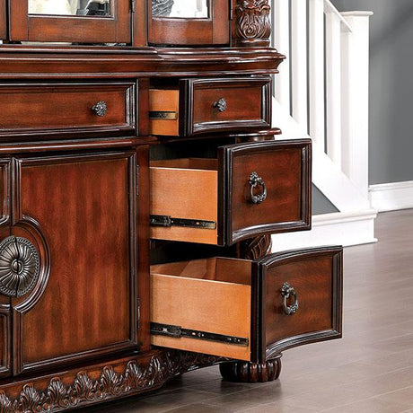 Furniture of America Canyonville CM3144HB-SET Hutch & Buffet IMAGE 6