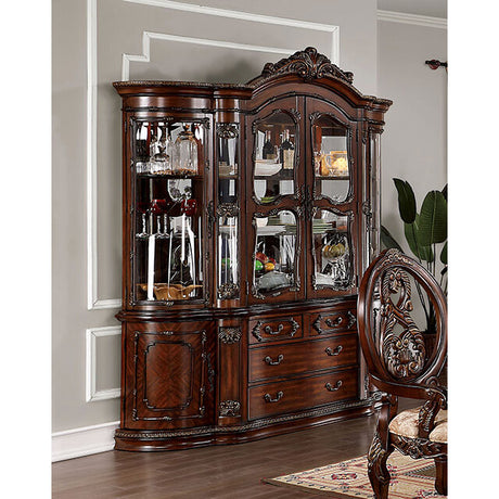  Furniture of America Normandy CM3145HB-SET Hutch & Buffet IMAGE 2