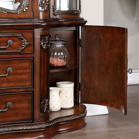  Furniture of America Normandy CM3145HB-SET Hutch & Buffet IMAGE 8