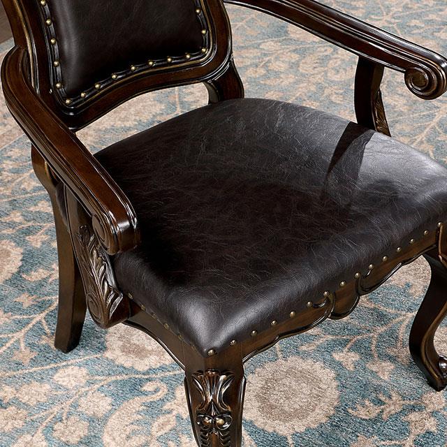  Furniture of America Lombardy CM3146AC-2PK Arm Chair (2/Box) IMAGE 4