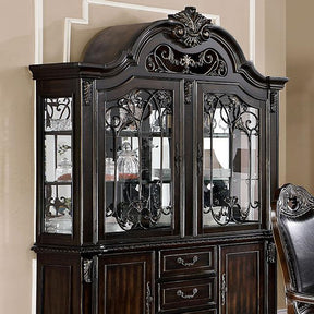  Furniture of America Lombardy CM3146HB-SET Hutch & Buffet IMAGE 1