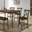  Furniture of America Buhl CM3148PT Counter Ht. Table IMAGE 1