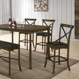  Furniture of America Buhl CM3148PT Counter Ht. Table IMAGE 1