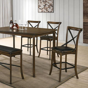  Furniture of America Buhl CM3148PT Counter Ht. Table IMAGE 1