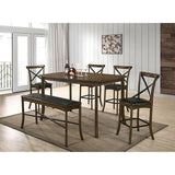 Furniture of America Buhl CM3148PT Counter Ht. Table IMAGE 2