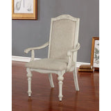  Furniture of America Arcadia CM3150WH-AC-2PK Arm Chair IMAGE 2