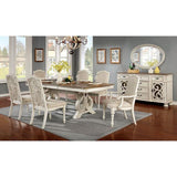  Furniture of America Arcadia CM3150WH-T-TABLE Dining Table IMAGE 3