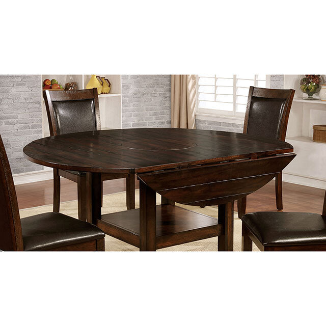  Furniture of America Round Maegan Dining Table CM3152RT IMAGE 4
