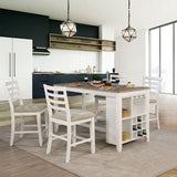  Furniture of America Kiana Counter Height Dining Table CM3156PT IMAGE 1