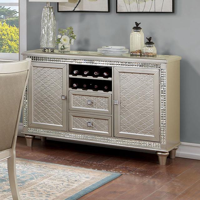  Furniture of America Adelina CM3158SV Server IMAGE 1