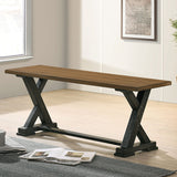  Furniture of America Yensley Bench CM3167A-BN IMAGE 1