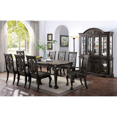  Furniture of America Petersburg CM3185DG-T Dining Table IMAGE 2