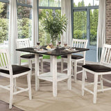  Furniture of America Raegan CM3197PT Counter Ht. Table IMAGE 5