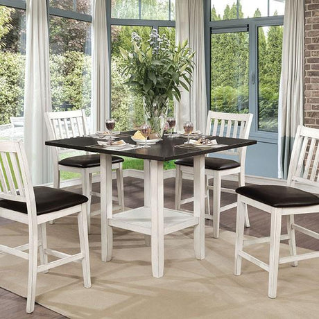  Furniture of America Raegan CM3197PT Counter Ht. Table IMAGE 5