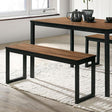  Furniture of America Tripoli CM3202BR-T-3PK 3 Pc. Dining Set IMAGE 1