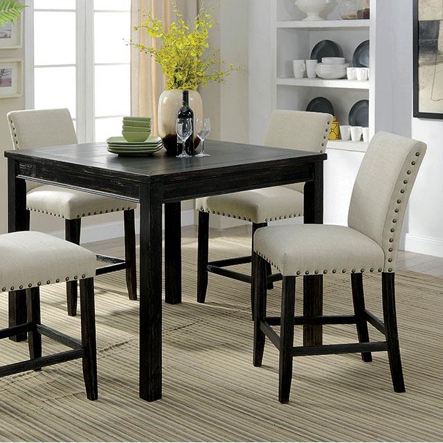  Furniture of America Kristie CM3314PT-5PK 5 Pc. Counter Ht. Table Set IMAGE 3