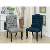  Furniture of America Sania Dining Chair CM3324BK-BL-SC-2PK IMAGE 1