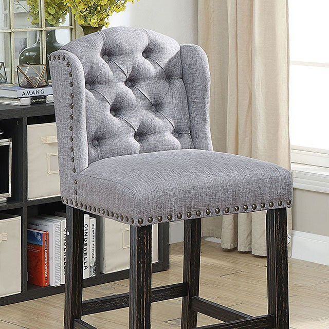  Furniture of America Sania Dining Chair CM3324BK-LG-BCW-2PK IMAGE 1