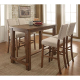  Furniture of America Sania CM3324BT-VN Bar Table IMAGE 1