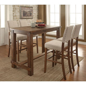  Furniture of America Sania CM3324BT-VN Bar Table IMAGE 1