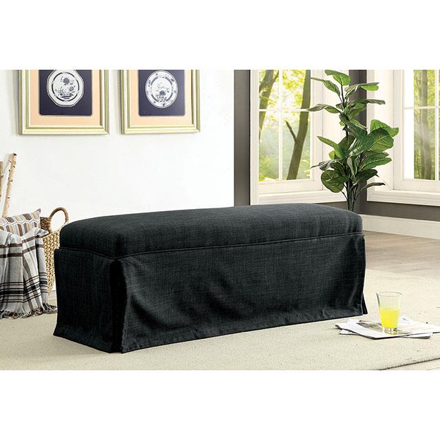 Furniture of America Kortrijk CM3341BN-DG-3A Bench IMAGE 1