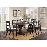  Furniture of America Leonidas CM3389BK-SC-2PK Side Chair (2/Box) IMAGE 2