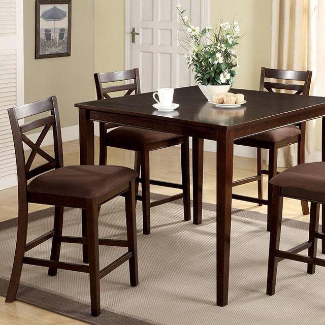  Furniture of America Weston CM3400PT-5PK 5 Pc. Counter Ht. Table Set IMAGE 1