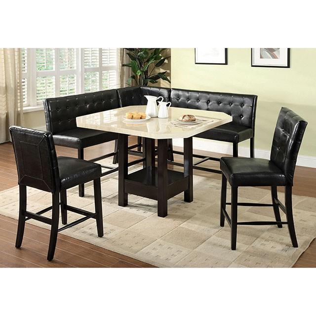 Furniture of America Bahamas CM3427PC-C Corner Counter Ht. Chair IMAGE 2
