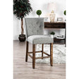  Furniture of America Schoten CM3450GY-PC-2PK Counter Ht. Chair (2/Ctn) IMAGE 1