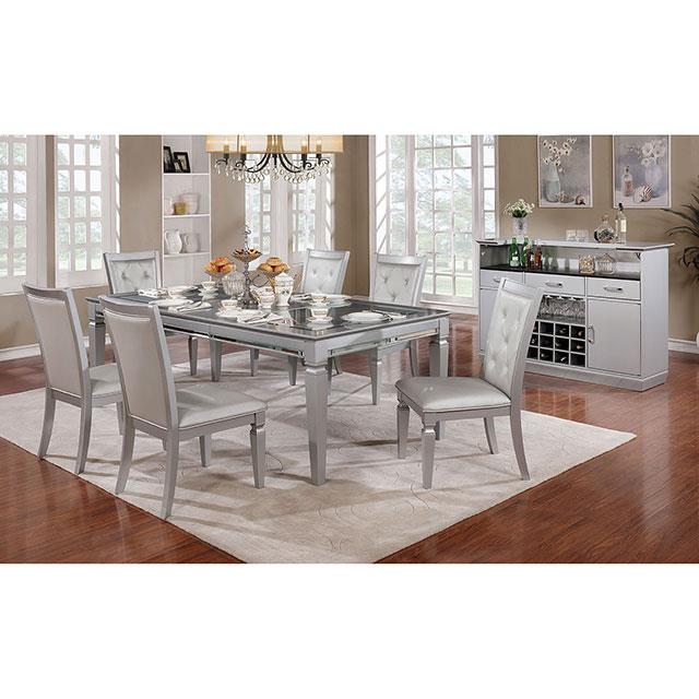  Furniture of America Alena CM3452T Dining Table IMAGE 2