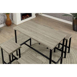  Furniture of America Vilvoorde CM3454PT-5PK 5 Pc. Counter Ht. Table Set IMAGE 2