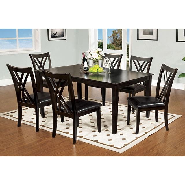  Furniture of America Springhill CM3460T-7PK 7 Pc. Dining Table Set IMAGE 2