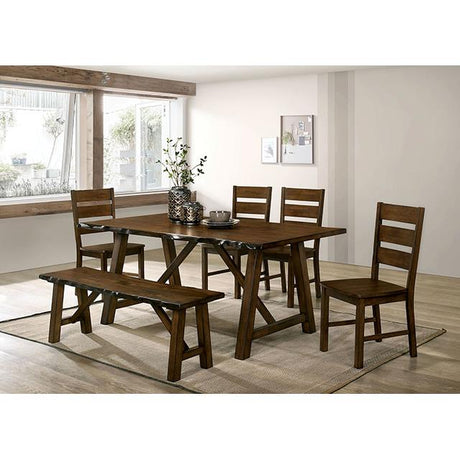  Furniture of America Mapleton CM3484BN Bench IMAGE 2