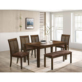  Furniture of America Garnett CM3490T Dining Table IMAGE 2
