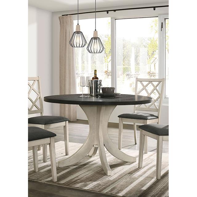  Furniture of America Haleigh CM3491RT-TABLE Round Table IMAGE 4