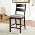  Furniture of America Valdor CM3495PC-2PK Counter Ht. Chair IMAGE 1