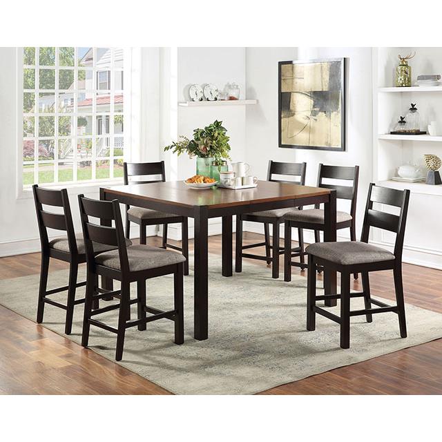  Furniture of America Valdor CM3495PC-2PK Counter Ht. Chair IMAGE 3