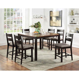  Furniture of America Valdor CM3495PC-2PK Counter Ht. Chair IMAGE 3
