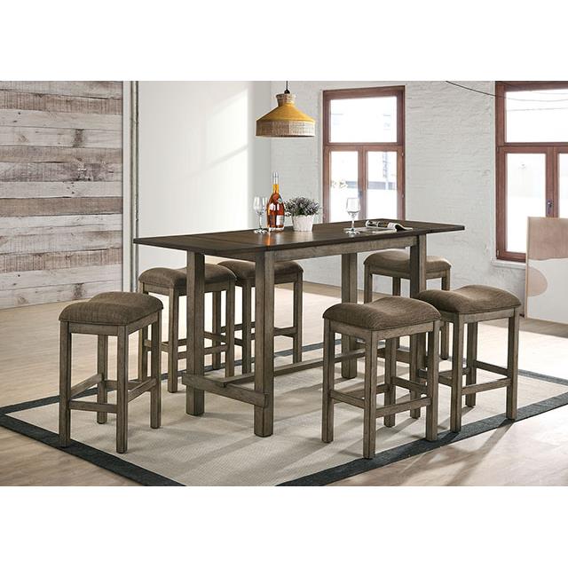  Furniture of America Gumboro CM3547BR-ST-2PK Stool IMAGE 3