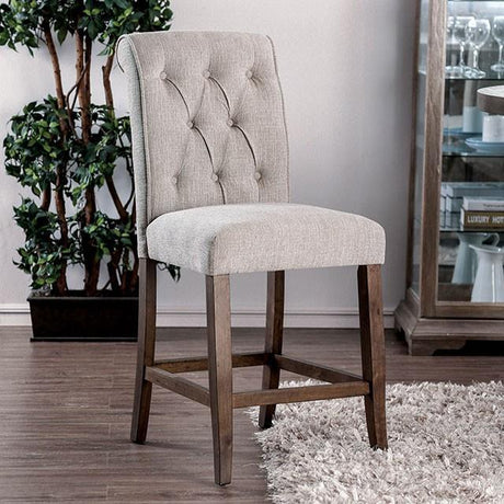 Furniture of America Sania CM3564A-PC-2PK Counter Ht. Chair (2/Ctn) IMAGE 2