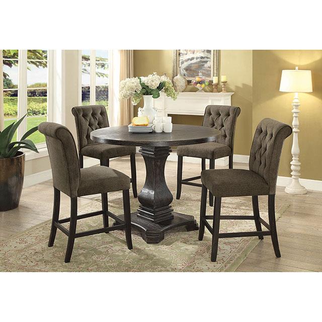  Furniture of America Izzy CM3564GY-PC-2PK Counter Ht. Chair (2/Ctn) IMAGE 2