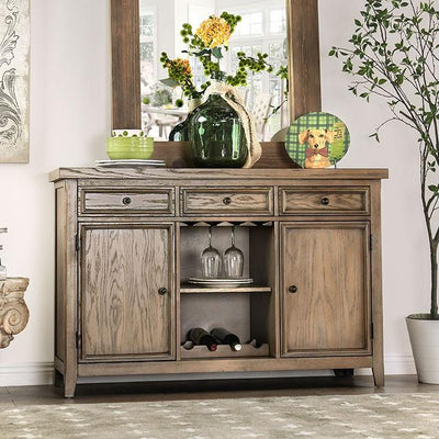  Furniture of America Patience CM3577SV Server IMAGE 1