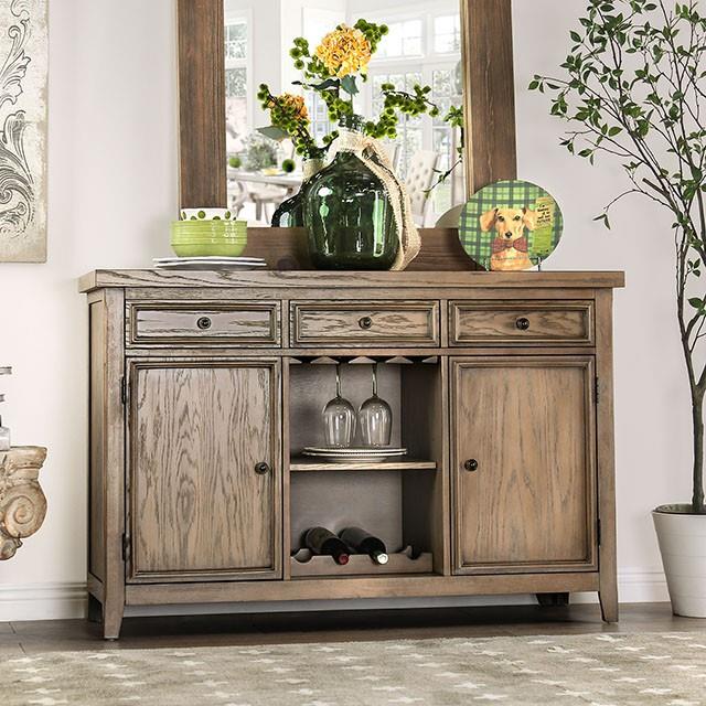  Furniture of America Patience CM3577SV Server IMAGE 1