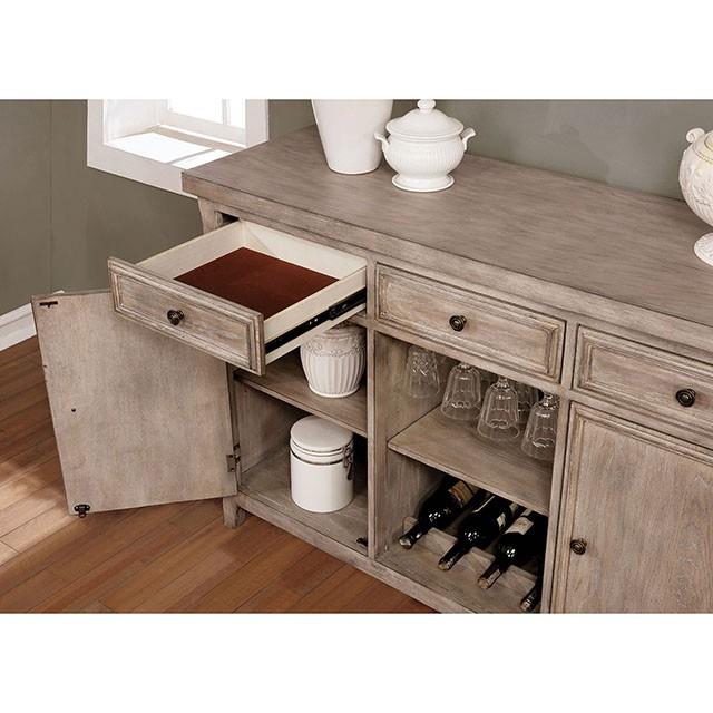  Furniture of America Patience CM3577SV Server IMAGE 3