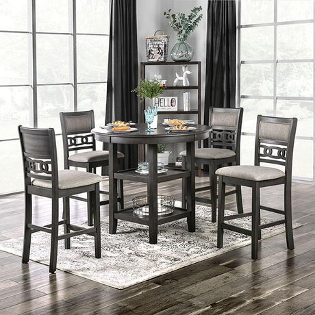  Furniture of America Milly CM3609PT-5PK 5 Pc. Counter Ht. Set IMAGE 1